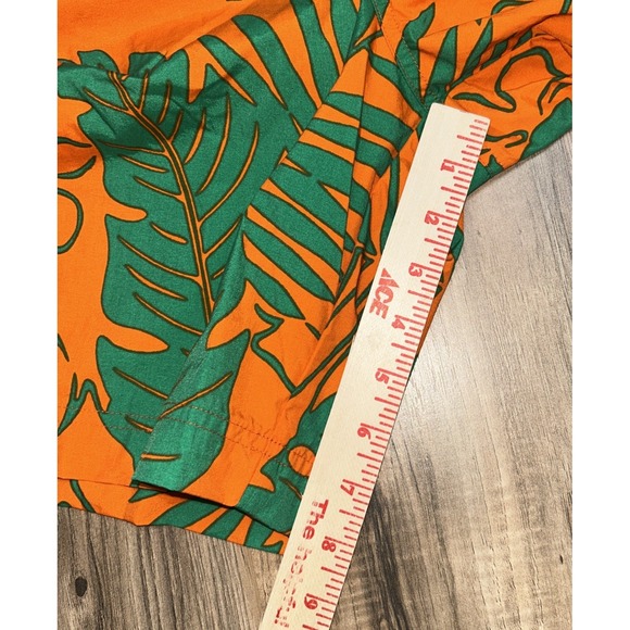 NWT Polo Ralph Lauren Bright Orange/Green‎ Hawaiin Floral Men's Large Swimtrunks - Picture 10 of 10